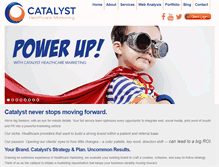 Tablet Screenshot of catalysthcm.com